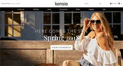 Desktop Screenshot of kensie.com